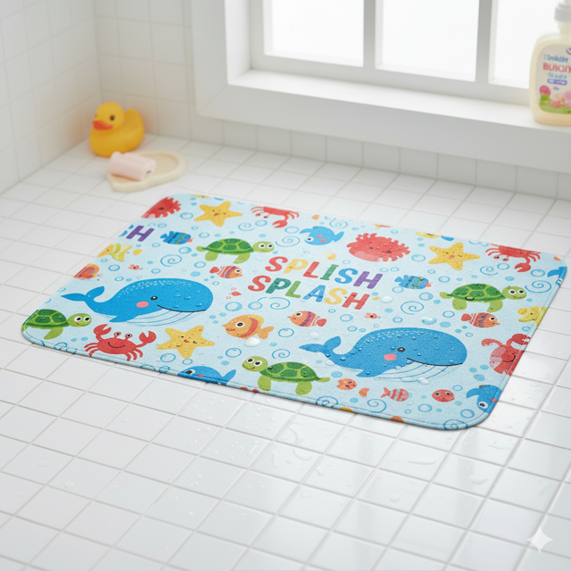 Anti Slip Shower Mat Kids - Image 4