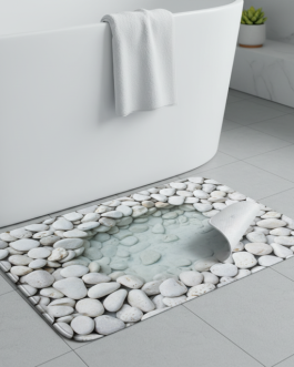 Anti Slip Shower Mat Pebble Design