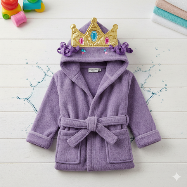 Kids Character Bath Robe - Image 4