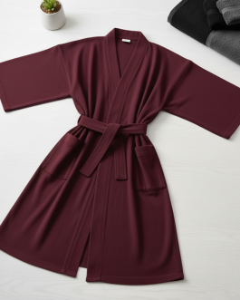 Kimono-Style Bath Robe