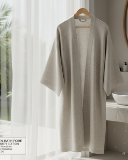 Linen Bath Robe Summer Edition