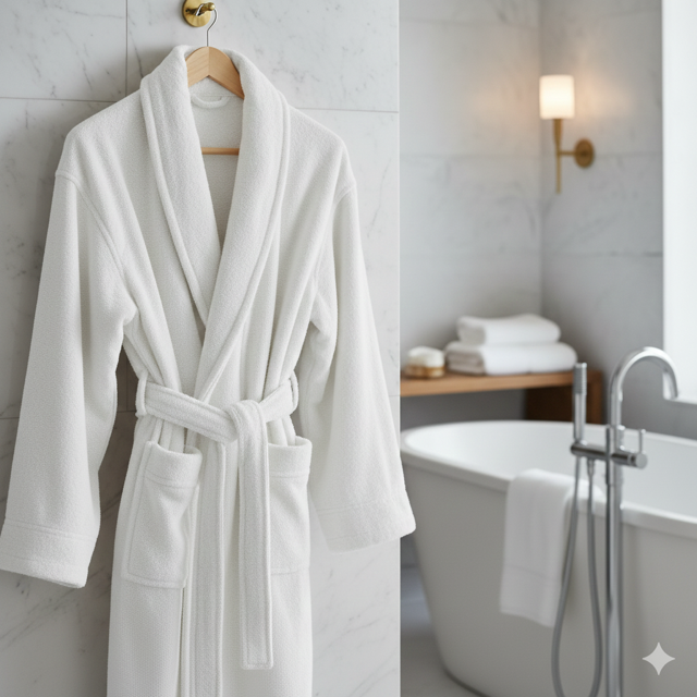 Luxurious Bath Gown Men